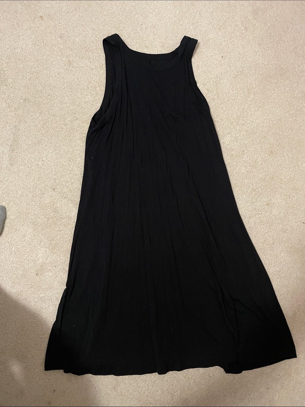 Black flowy dress